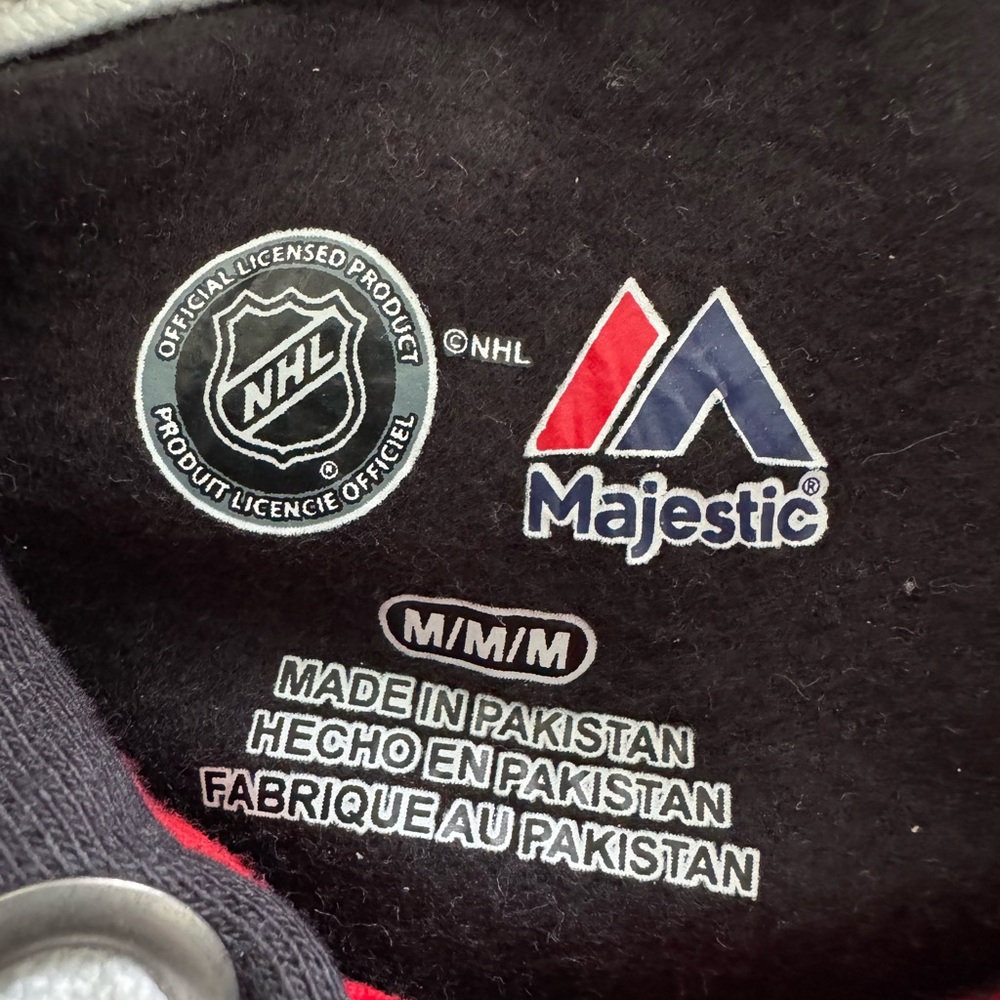 NHL Black and White Sweatshirt with Iconic Design - Picture 3 of 5